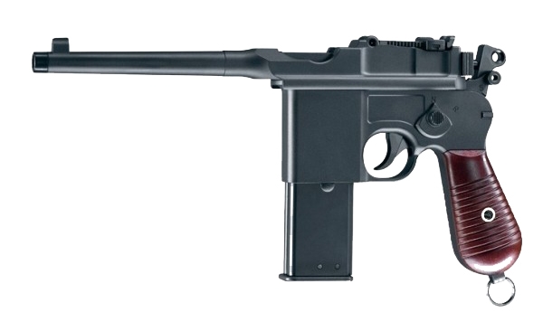 Пистолет пневматический Umarex Legends C96 сплав, черный (Blowback), кал.4,5 мм